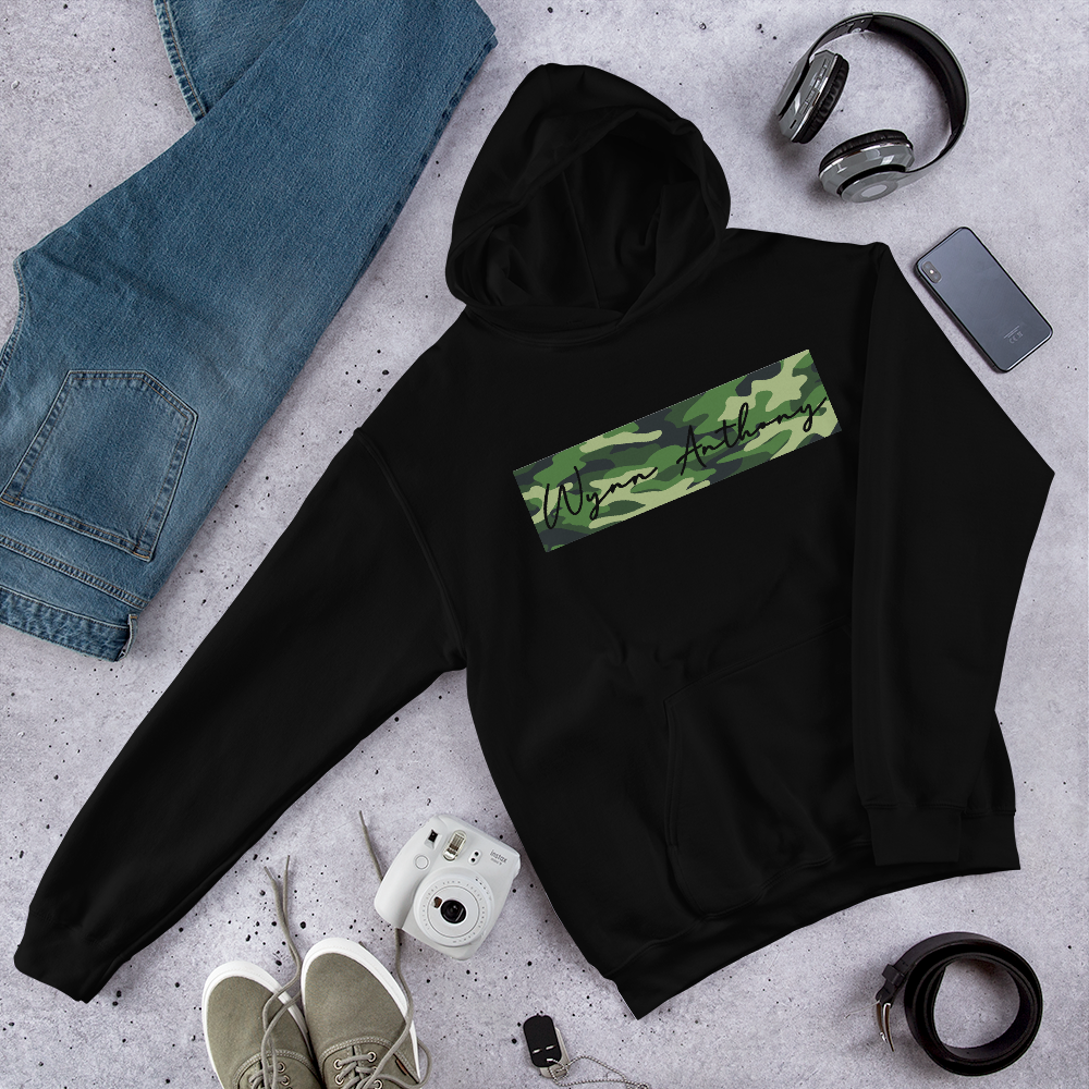 Green camo champion hoodie sales
